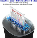 Ofitech Paper Shredder Cross-Cut Shredder - Image 4