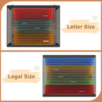 Tiaoheka Rolling File Cart, Mobile File Cabinet - Image 3