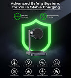 Gumosh Qi2.2 Charging Station for Apple, 25W 3 in 1 Magsafe Charger Stand - Image 8
