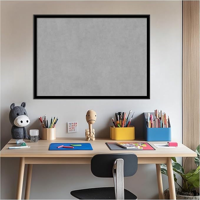 Amanti Art Black Framed Magnetic Board 21x29 Medium Vision Board - Image 6