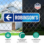 SmartSign Customize Your Own Blue Street Sign - Image 6