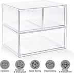 Prsildan Acrylic Drawer Makeup Organizer - Image 7
