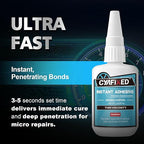 Thin Super Glue Liquid, 56.8 Gram Super Fast CA Glue - Image 7