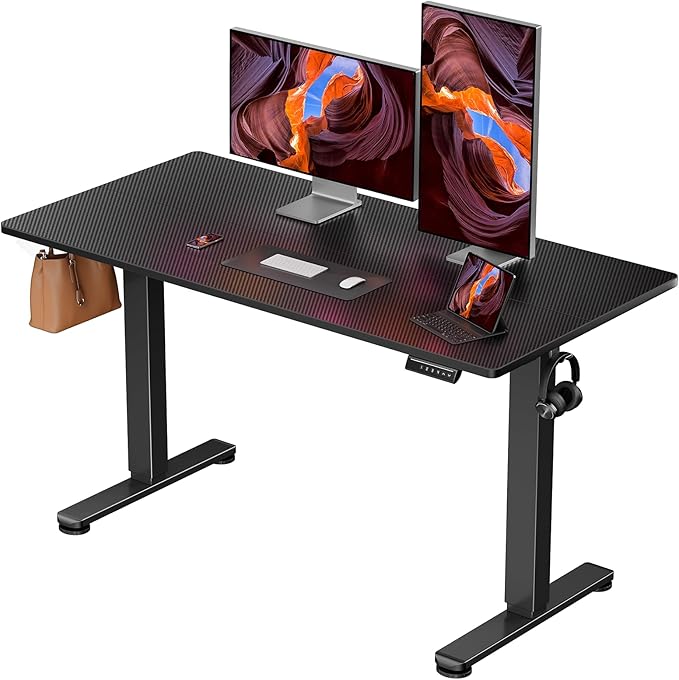 ErGear Height Adjustable Electric Standing Desk, 47.2 x 23.6 Inches Sit Stand by ErGear