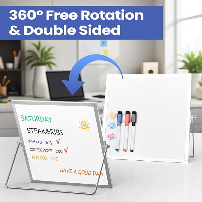 Lumspax Small Desktop White Board - Image 4