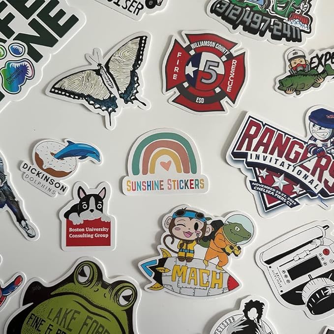 Sunshine Stickers Custom Waterproof Vinyl Stickers - Image 9