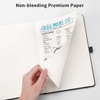RETTACY Bullet Dotted Journal Notebook, 320 Numbered Pages, A5 Medium Size - Image 5