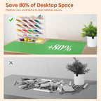 beygorm acrylic vertical marker organizer for 250 markers shown in use