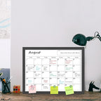 Dry Erase Calendar for Wall, 17x13 Inches Calendar Whiteboard for Wall - Image 8