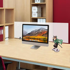 Desk Divider for Students and Desk Privacy Panel, Frosted Acrylic Plexiglass - Image 3