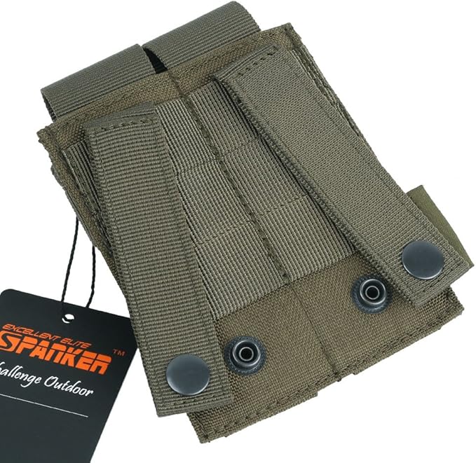 EXCELLENT ELITE SPANKER Molle Single/Double Pistol Mag Pouch Tactical Magazine - Image 6