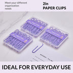 NEEWAY Colorful Large Paper Clips, 2 Inch Jumbo Paper Clips, 3 Pack of 50 - Image 6