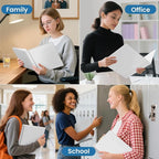 SUNEE 3 Ring Binders 1.5 Inch 10 Pack - Image 6