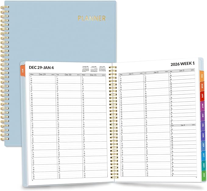 SUNEE 2026 Appointment Book, Quarter-Hourly, Weekly & Monthly by SUNEE