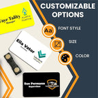 Magnet Me Up Custom Printed Magnetic Name Tag Badge - Image 4