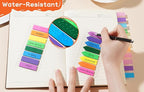 Page Markers Bright Sticky Tabs, Translucent Small Sticky Notes Flags and Arrow - Image 3