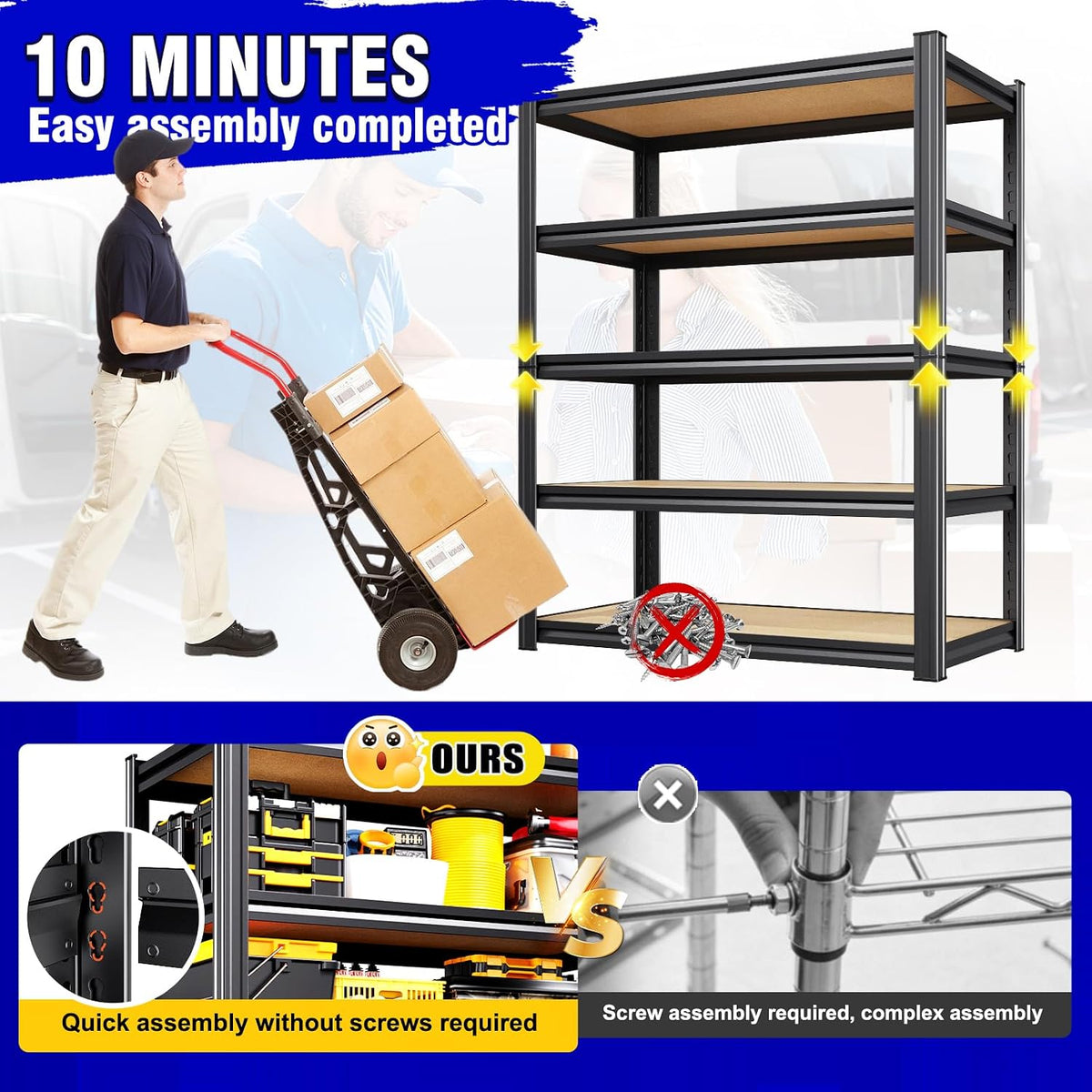 garage shelving,3 tier garage storage shelves,adjustable heavy duty showing dimensions
