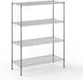 Regal Altair 21" Deep x 48" Wide x 64" Height Wire Shelving Kit | 4-Tier | NSF