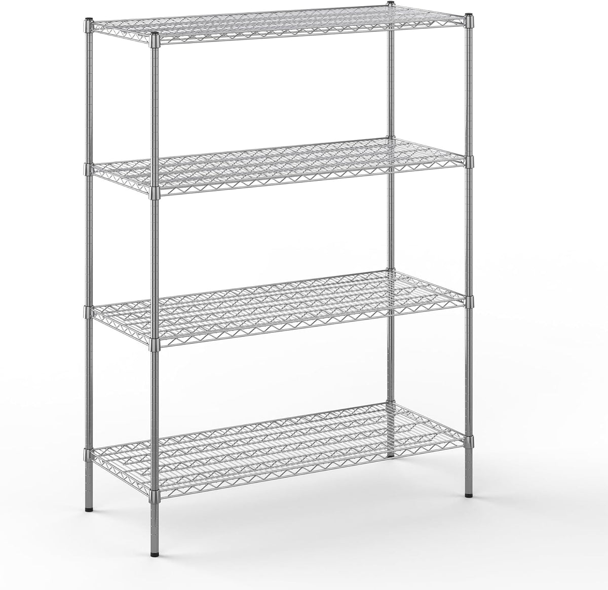 Regal Altair 21" Deep x 48" Wide x 64" Height Wire Shelving Kit | 4-Tier | NSF