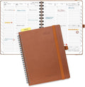 POPRUN 2026 Planner with Hourly Schedule, Vertical Layout by POPRUN