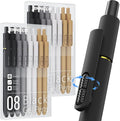 JIMMIDDA 16Pcs Black Gel Pens by JIMMIDDA