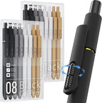 JIMMIDDA 16Pcs Black Gel Pens by JIMMIDDA