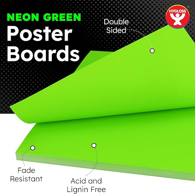 Hygloss Large Poster Board 22x28 - Image 2