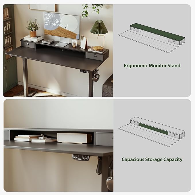 Agilestic 48 x 24 Inches Electric Standing Desk - Image 5