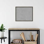 Amanti Art Grey Framed Magnetic Board 21x25 Medium Vision Board - Image 5