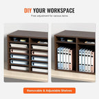 VEVOR Literature Organizers, 12 Compartments Office Mailbox - Image 5