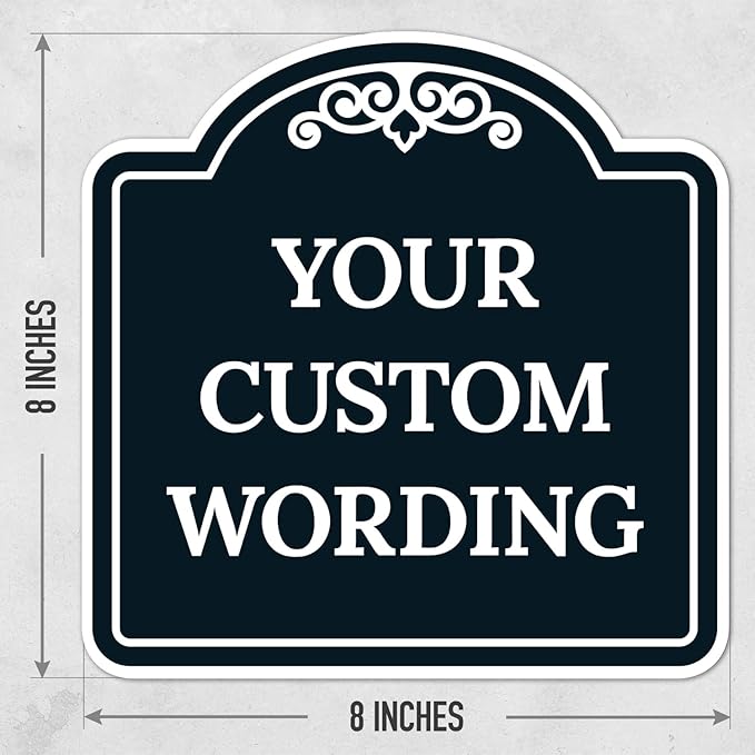 Custom Decorative Sign, Personalized Metal Sign - Image 3