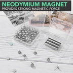 E BAVITE Magnetic Push Pins, 20 Sets Magnet Thumbtack - Image 5