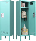 BUTISOW Metal Kids Locker,Metal Cabinet Storage Lockers,Lockable for Employees with Door,54" Height Steel Locker,Lockable Steel Locker for Children's Room, Playroom, School,Gym