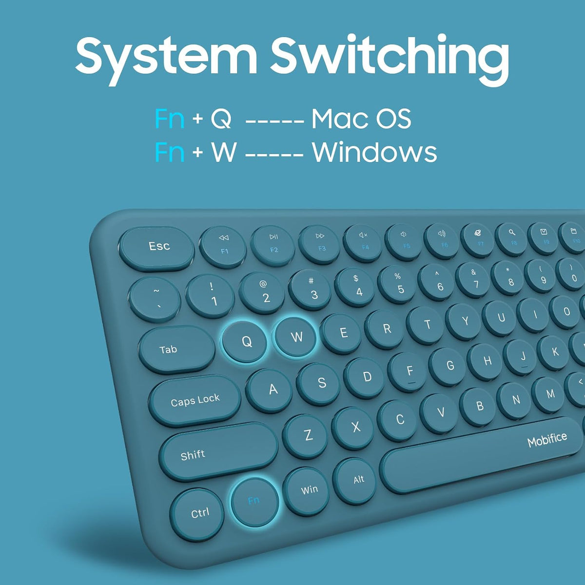 Wireless Keyboard and Mouse Combo, Ultra-Thin 2.4GHz USB Cordless Plug and Pl...