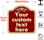 custom signs outdoor metal, Custom halloween decor Indoor/Outdoor Sign - Image 2