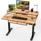 Kingant 48 x 30 Inch Electric Standing Desk by KINGANT