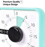 TWENTY5 SEVEN Countdown Timer 7.5 inch; 60 Minute 1 Hour Visual Timer – - Image 4
