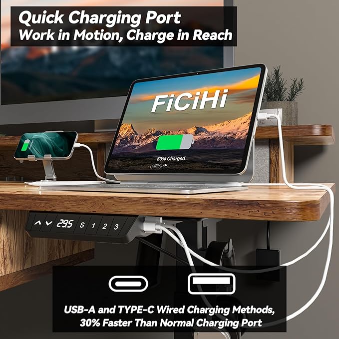 FiCiHi Adjustable Height Standing Desk - Image 5