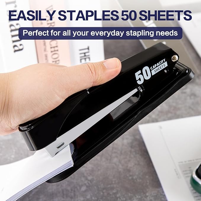 Deli Stapler Heavy Duty, Full Strip Staplers - Image 3
