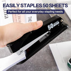Deli Stapler Heavy Duty, Full Strip Staplers - Image 3