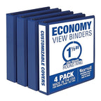 Samsill 1.5 Inch 3 Ring Binders, Made in USA, Economy Round Ring, 325 Sheet by Samsill
