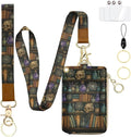 bolimoss Bookshelf Lanyard Wallet by BOLIMOSS