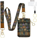 bolimoss Bookshelf Lanyard Wallet by BOLIMOSS
