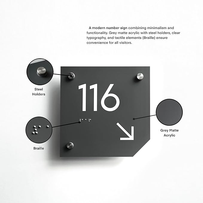 Bsign Office Door Numbers - Image 4