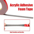 Double Sided Tape Heavy Duty, Waterproof Mounting Foam Tape, 36.5ft Length - Image 9