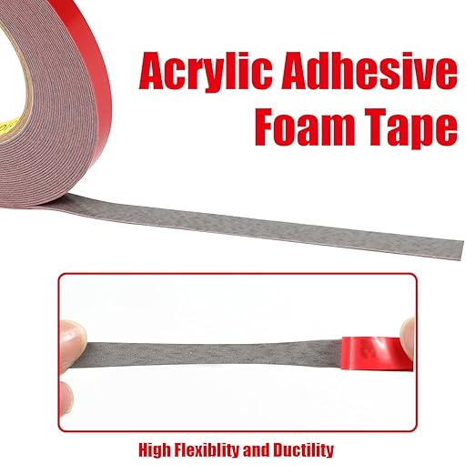 Double Sided Tape Heavy Duty, Waterproof Mounting Foam Tape, 36.5ft Length - Image 9