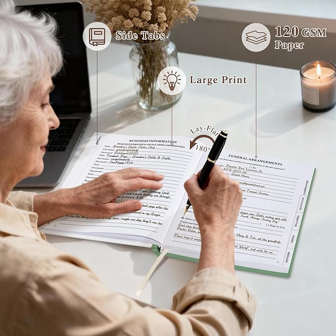 Lanpn End of Life Planner Death Organizer - Image 3
