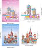 2 Pieces Metal Bookmarks with Transparent Design, Cute Book Marks - Image 3