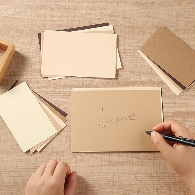 50 Sheets Colored Cardstock Paper 5 Colors, 250 GSM Heavy Card Stock - Image 5