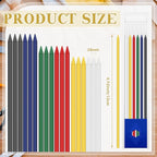 Spakon 60 Pcs 2.8mm Lead Refill Carpenter Construction Pencils Marker Lead - Image 3